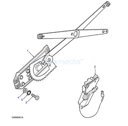 Γρύλος και μοτέρ ηλεκτρικός εμπρός discovery -model 1993
