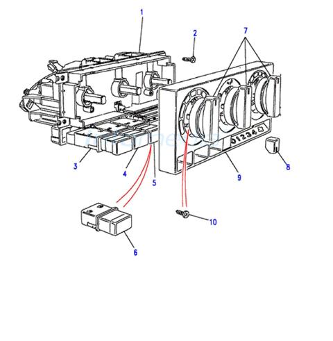 Χειριστήριο καλοριφέρ Discovery Model 1989-99