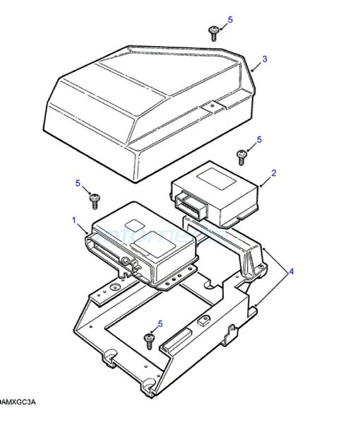 Εγκέφαλος σαζμάν αυτόματου Range rover P38 -Model1999