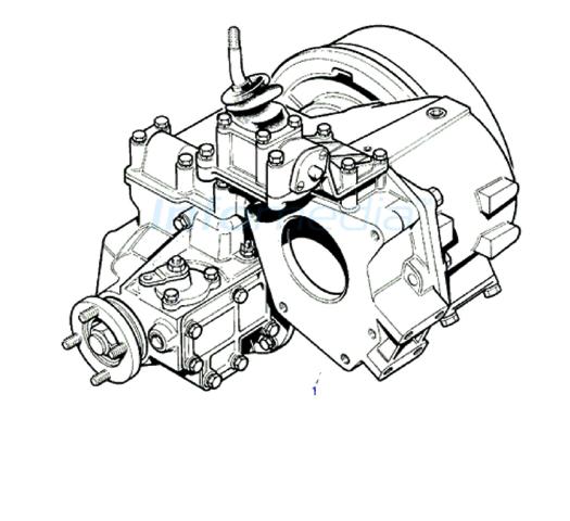 Διαφορικό εμπρός (transfer) Range Rover Cl assic EFI Borg Warner -Model1992