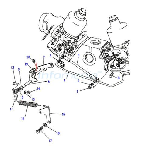 Ντίζες και βάσεις καρμπυρατέρ su Land Rover 90 - 110 3500cc v8
