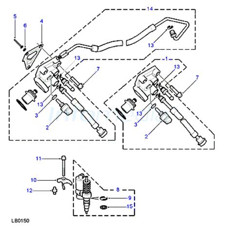 Ρυθμιστές πιέσεως Land Rover TD5 -Model2006
