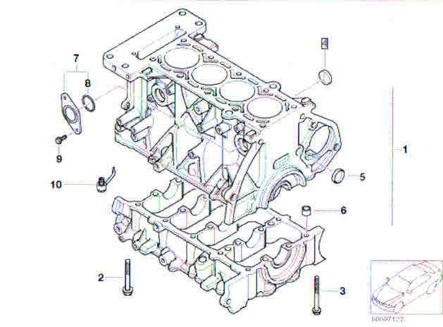 Τάπες κορμού Mini R50 - 52 -53 -Model 2005