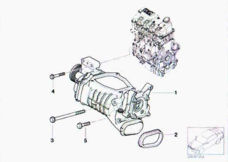 Κομπρέσορας Mini Bmw R53