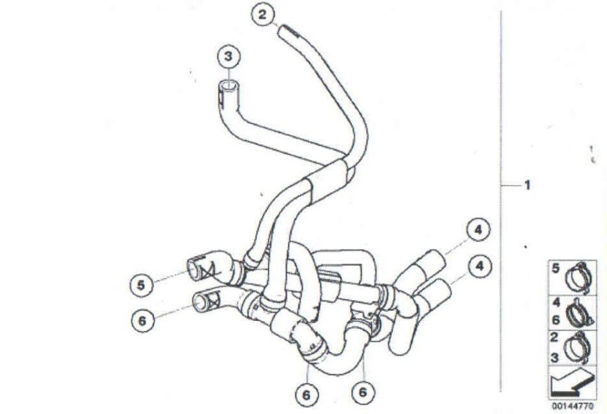 Κολάρα ψυγείου (εύκαμπτοι σωλήνες) Mini R53